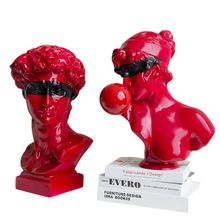 Load image into Gallery viewer, Red European sculptures - contemporary style