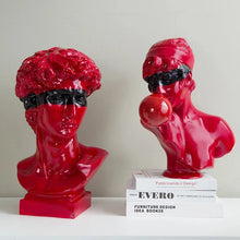 Load image into Gallery viewer, Red European sculptures - contemporary style