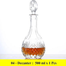 Load image into Gallery viewer, Glass Whiskey Decanter - 06 options