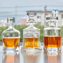 Load image into Gallery viewer, Glass Whiskey Decanter - 06 options