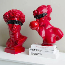 Load image into Gallery viewer, Red European sculptures - contemporary style