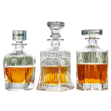 Load image into Gallery viewer, Glass Whiskey Decanter - 06 options