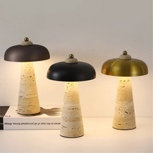 Load image into Gallery viewer, Rechargeable Travertine Desk Lamp - 03 colors