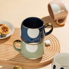 Load image into Gallery viewer, Exclusive Mugs stripes and dots - ceramic & porcelain