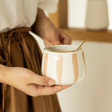 Load image into Gallery viewer, Exclusive Mugs stripes and dots - ceramic & porcelain