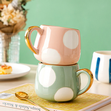 Load image into Gallery viewer, Exclusive Mugs stripes and dots - ceramic & porcelain