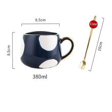 Load image into Gallery viewer, Exclusive Mugs stripes and dots - ceramic & porcelain