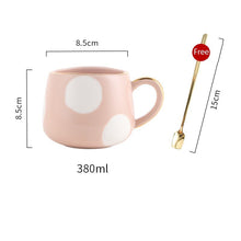 Load image into Gallery viewer, Exclusive Mugs stripes and dots - ceramic & porcelain