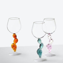 Load image into Gallery viewer, Lead Free Crystal Glass Cactus - Set 2/4/6pcs