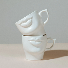Load image into Gallery viewer, Kiss ceramic mug 300ml - modern home design