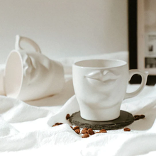 Load image into Gallery viewer, Kiss ceramic mug 300ml - modern home design