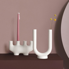 Load image into Gallery viewer, Scandinavian Candle Holders - modern design