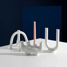 Load image into Gallery viewer, Scandinavian Candle Holders - modern design