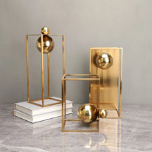 Load image into Gallery viewer, Geometric metal Gold decor - 03 models
