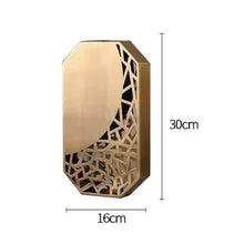 Load image into Gallery viewer, Luxury Golden Flower Vase - 02 sizes
