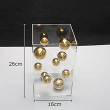 Load image into Gallery viewer, Acrylic box with metalic balls - 04 colors

