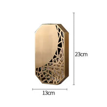 Load image into Gallery viewer, Luxury Golden Flower Vase - 02 sizes
