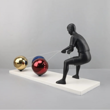Load image into Gallery viewer, Pulling Balls - 57cmx32cm
