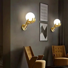 Load image into Gallery viewer, Contemporary Hands Lamp - Wall and Ceiling style
