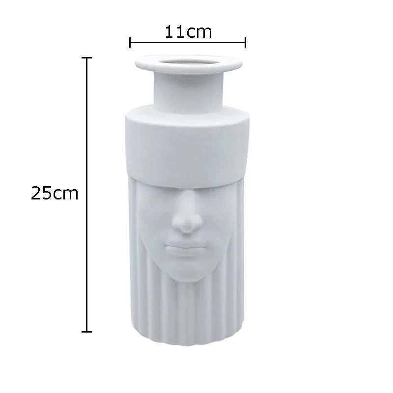 Warrior Head Vase - 03 options