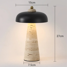 Load image into Gallery viewer, Rechargeable Travertine Desk Lamp - 03 colors
