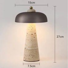Load image into Gallery viewer, Rechargeable Travertine Desk Lamp - 03 colors
