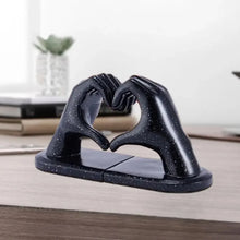 Load image into Gallery viewer, Bookends for Shelves Heart Hands
