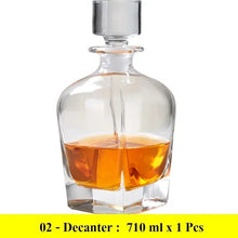 Load image into Gallery viewer, Glass Whiskey Decanter - 06 options

