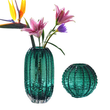 Load image into Gallery viewer, Glass vase Cactus - creative design
