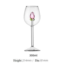 Load image into Gallery viewer, La Vie en Rose Glassess - Wine and Champagne style
