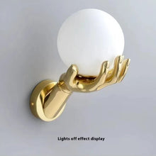 Load image into Gallery viewer, Contemporary Hands Lamp - Wall and Ceiling style

