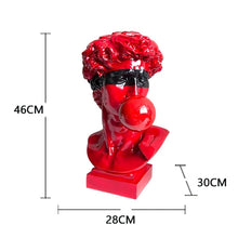 Load image into Gallery viewer, Red European sculptures - contemporary style

