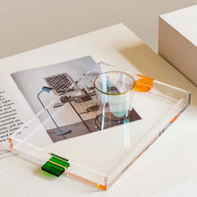 Load image into Gallery viewer, High-end Fashion Acrylic Transparent Tray
