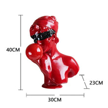 Load image into Gallery viewer, Red European sculptures - contemporary style
