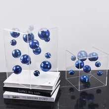 Load image into Gallery viewer, Acrylic box with metalic balls - 04 colors

