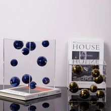 Load image into Gallery viewer, Acrylic box with metalic balls - 04 colors

