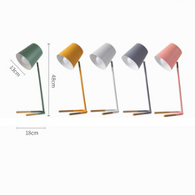 Load image into Gallery viewer, Modern table lamp pastel colors
