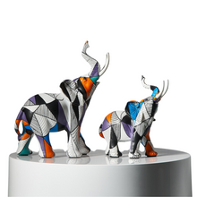 Load image into Gallery viewer, Painting Art Elephant Sculptures - creative design
