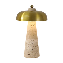 Load image into Gallery viewer, Rechargeable Travertine Desk Lamp - 03 colors
