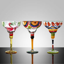 Load image into Gallery viewer, Cocktail Handapainted Crystal Glass
