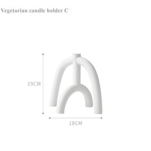 Load image into Gallery viewer, Scandinavian Candle Holders - modern design
