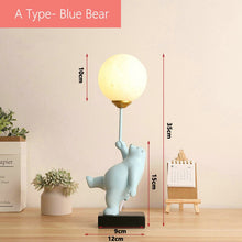 Load image into Gallery viewer, Polar Bear table creative table lamp
