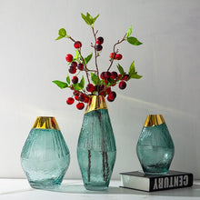 Load image into Gallery viewer, Glass vases Unique - contemporary/elegant design
