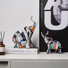 Load image into Gallery viewer, Painting Art Elephant Sculptures - creative design
