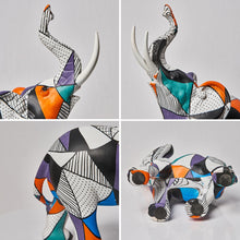 Load image into Gallery viewer, Painting Art Elephant Sculptures - creative design
