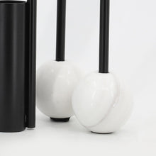 Load image into Gallery viewer, Modern vases Dalton - marble &amp; iron
