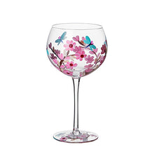Load image into Gallery viewer, Hand-painted flowers Wine Glass
