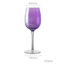 Load image into Gallery viewer, Lead-Free Purple Pearl Crystal - Set 2/4/6pcs
