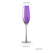 Load image into Gallery viewer, Lead-Free Purple Pearl Crystal - Set 2/4/6pcs
