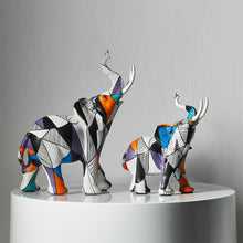 Load image into Gallery viewer, Painting Art Elephant Sculptures - creative design
